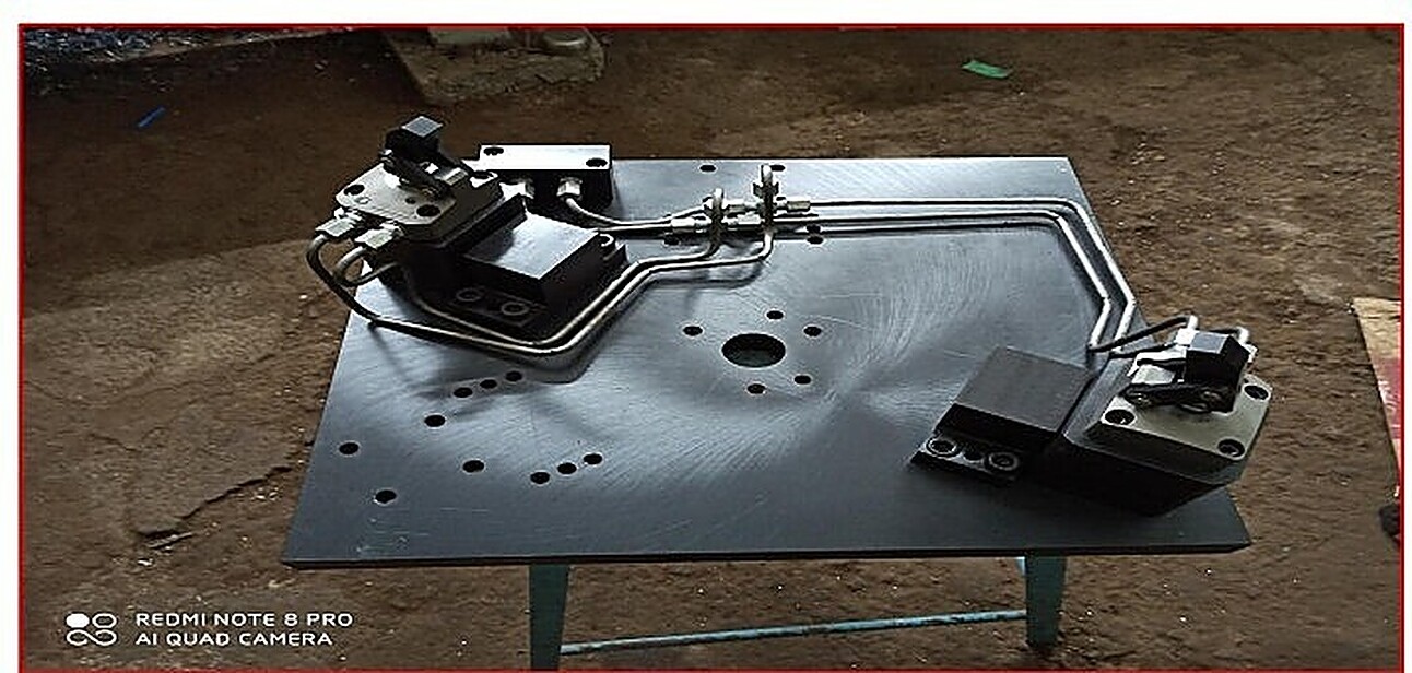 VMC Alloy Wheel Machining Fixture